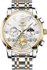 OLEVS Watches Males Waterproof Luxurious Massive Face Mens Watch Stainless Stee... - Image 2