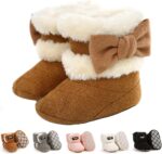 Ohwawadi Toddler Child Boots Boys Women Cozy Fleece Slippers Snow Boots ... - Image 2