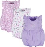 Onesies Model baby-girls 3-pack Romper - Image 2