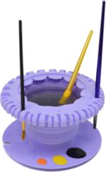 Paint Puck CollapsiBowl Paint Brush Cleaner Rinse Cup (Purple) - Colla... - Image 2