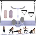 Pilates Slider Board with Resistance Bands, Ski Machine, Ab and Leg Tr... - Image 2