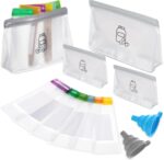 Protein Powder Journey Container set with Funnels 12 Pcs Reusable Powde... - Image 2