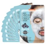 Purederm Deep Purifying Black O2 Bubble Masks Charcoal (10 Pack) – Bubb... - Image 2
