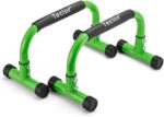 Push Up Bar, Parallettes Bars For L-sit & Dip, Heavy-Obligation No Wobbling ... - Image 2