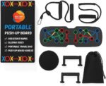 Push Up Board 21 in 1 Transportable Residence Exercise Equipment- Handles, Resistance R... - Image 2