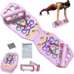 Push Up Board for Girls, 28 in 1 Push up Board Pink Exercise Tools ... - Image 2