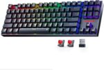 Redragon Wi-fi Gaming Keyboard, BT/2.4Ghz Tri-Mode Mechanical Keybo... - Image 2
