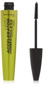 Rimmel London Lash Accelerator Limitless Quantity Mascara, Micro-Fiber For... - Image 2