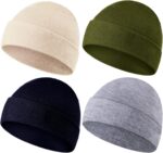 SATINIOR 4 Items Child Hats for Unisex Toddler New child Beanies Winter ... - Image 2