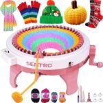 SENTRO Knitting Machine,48 Needles Knitting Machine with Row Counter,S... - Image 2