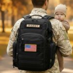 SHARKMOUTH Dad Diaper Bag Backpack - Army Child Gear Backpacks with... - Image 2