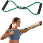 SPRI Extremely Toner Determine 8 Resistance Band with Padded Handles Nice fo... - Image 2