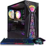STGAubron Gaming PC Desktop Laptop, AMD Ryzen 3 3200G 3.6 GHz, Radeo... - Image 2