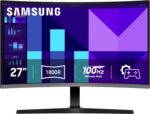 Samsung 27-inch S3 (S39GD) FHD 100Hz Curved Monitor, Recreation Mode, Eye Sa... - Image 2