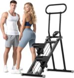 Stair Stepper for Train at Residence, Foldable Compact House Cardio Vert... - Image 2