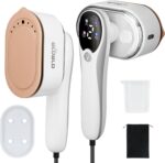 Steamer & Iron for Garments 2-in-1, Moveable Handheld Garment Steamer w... - Image 2