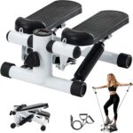 Steppers for Train at House, Mini Stepper with Resistance Bands - Qu... - Image 2