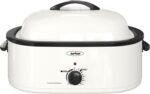 Sunvivi Roaster Oven, Electrical Roaster Oven with Self-Basting Lid, 24l... - Image 2