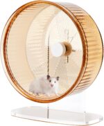 Tremendous-Silent Hamster Train Wheel: Silent Spin Toys Hamster Working ... - Image 2