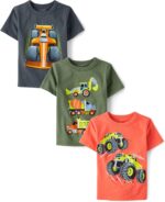 The Kids's Place Child and Toddler Boys' Automobile Brief Sleeve Graph... - Image 2