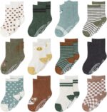 The Peanutshell Natural Child Unisex Socks 0-24 Months Set of 12 - Non-... - Image 2