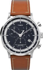 Timex Males's Waterbury Traditional Chrono 40mm Stainless Metal Quartz Costume... - Image 2