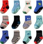 Toddler Non Slip Grips Socks Youngsters Anti Skid Child Boys Women Cotton Cre... - Image 2