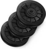 Vaguelly Pulley Wheels Cable Pulley Alternative for Dwelling Health club,4.1inch/3... - Image 2