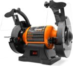 WEN BG4260 2.1-Amp 6-Inch Single Pace Bench Grinder, Orange,black - Image 2