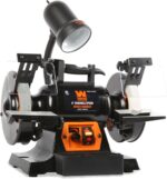 WEN BG625V 2.5-Amp 6-Inch Variable Velocity Bench Grinder with Versatile W... - Image 2