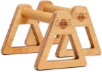 WOODPOWER® - PowerBars, Wood Parallettes Push Up Bars, Joint-Friendl... - Image 2