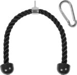 Yes4All Deluxe Tricep Rope Cable Attachment, 27 & 36 inch with 4 Colour... - Image 2