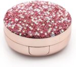 bling Luxurious 15g 0.5oz Empty Gold Edge Make-up Powder Container Air... - Image 2