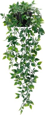 iToids Synthetic Hanging Crops, 1 Pack Pretend Potted Plant Mandala Vin... - Image 2