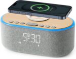 uscce Alarm Clock Bluetooth FM Radio: 10W Stereo Sound Speaker - Quick ... - Image 2