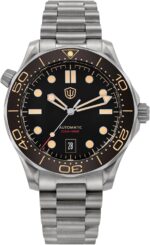 watchdives NH35/NH38 Automated Watches for Males, WD007 Titanium NTTD Di... - Image 2
