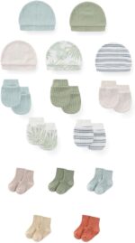 15 Pack Unisex New Born Boy Ladies No Scratch Mittens Units Cotton Gentle ... - Image 2