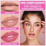 Magic Colour Altering Lip Oil Tinted Lip Gloss Hydrating Conversion Lip... - Image 4