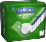 Medline MTB80300Z Prolonged Put on In a single day Grownup Transient with Tabs, Maxim... - Image 4