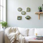 Set of 5 Small Ornamental Wall Mirrors – Gold Brass Handmade Mirror Se... - Image 3