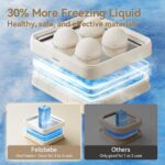 Rolled Ice Cream Maker, Felizbebe Instantaneous Ice Cream Curler Maker Tray ... - Image 6