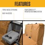 Carhartt Common Nylon Duck Canvas Automotive Bench Seat Covers, Dur... - Image 4