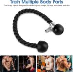 Tricep Exercise Rope, Premium Nylon Muscle Sculpting Drawstring, Essent... - Image 9