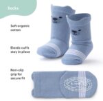 The Peanutshell Natural Child Boy Socks 0-24 Months Set of 12 - Non-Sli... - Image 3