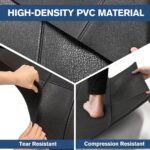 Washer Dryer Anti-Vibration Mat 62.9 * 29.5 Inches Foldable Rubber Mat... - Image 4