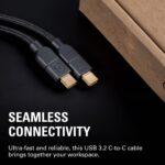 Elgato USB-C 3.2 C-to-C Cable – 10 Gb/s Knowledge Switch, 3 A Energy Deliv... - Image 3