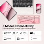 MechLands Aula F99 96% Wi-fi Gaming Keyboard, 8000mAh Battery, Crea... - Image 6