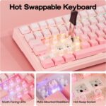 MechLands Aula F99 96% Wi-fi Gaming Keyboard, 8000mAh Battery, Crea... - Image 7