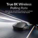 Rapoo VT2 Wi-fi Gaming Mouse, True 8K Wi-fi Polling Fee, 53g Li... - Image 3