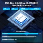 GEEKOM GT13 PRO Mini PC, Intel Core i9-13900HK (14C/20T, as much as 5.4GHz)... - Image 3